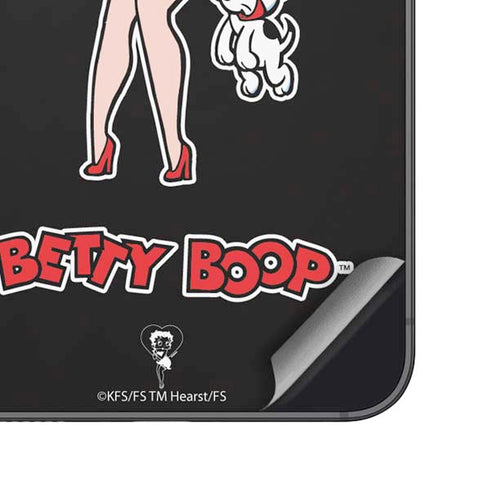 Betty Boop With Puppy Galaxy S25 Skin